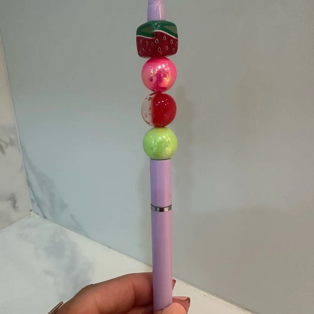 Watermelon Beaded Pens Set - Picture 5 of 8